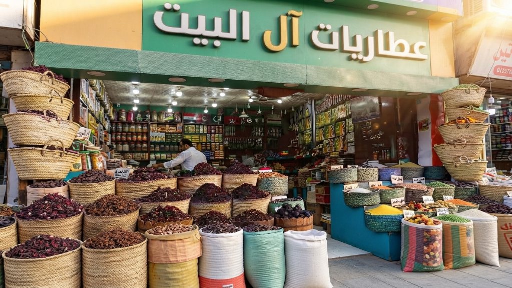 واجهة محل عطاريات آل البيت